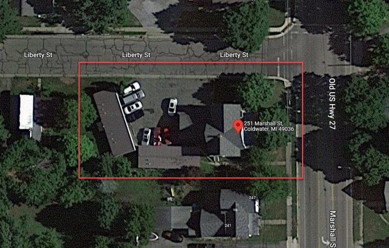 Carranza Motel (Strongs Motel) - 2022 Aerial Map